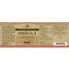 2051 Solgar® Double Strength Omega 3 Softgels Pack of 60 001
