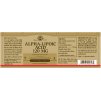 57 Solgar® Alpha Lipoic Acid 120 mg Vegetable Capsules Pack of 60 001