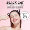 I Dew Care Black Cat Headband2
