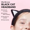 I Dew Care Black Cat Headband3