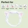 I Dew Care White Cat Headband4