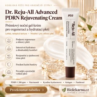 ✨ PDRN. Hydratace. Regenerace. K-beauty péče přes noc. Dr. Reju-All Advanced PDRN Rejuvenating Cream je prémiový korejský...