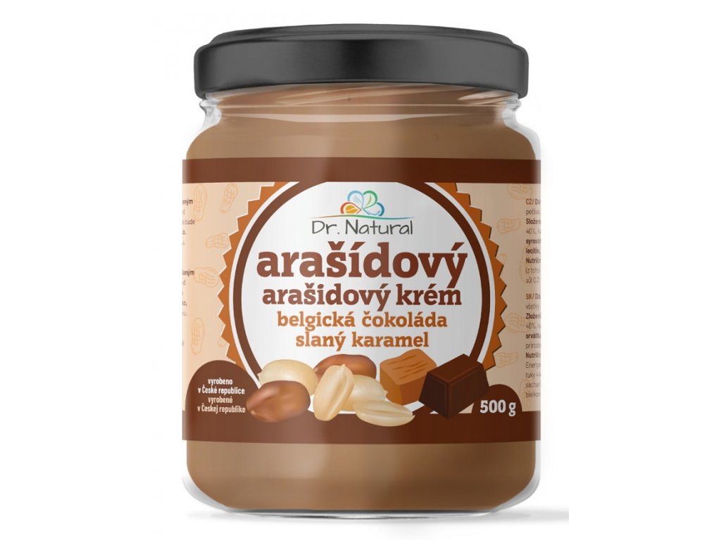 DRN004 arasidove maslo belgicka cokolada slany karamel