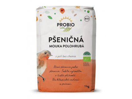 probio mouka psenicna polohruba 1kg