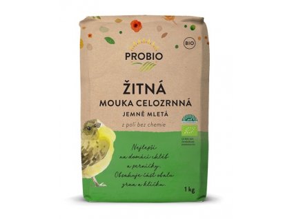 probio mouka zitna celozrnna jemna 1kg