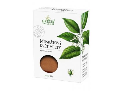 GRS021 muskatovy kvet mlety