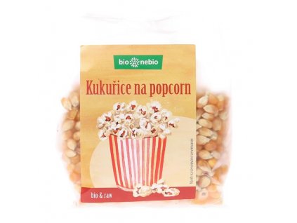 Bionebio kukurice na popcorn 250g