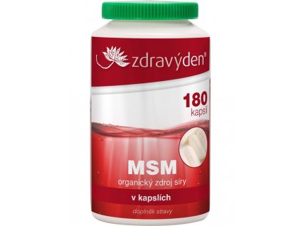 Zdravyden MSM 180 kapsli