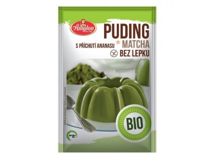 Amylon puding matcha bez lepku