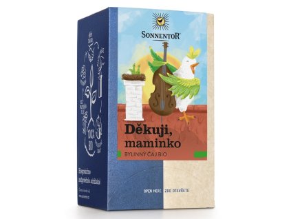 Sonnentor caje porcovane Dekuji maminko