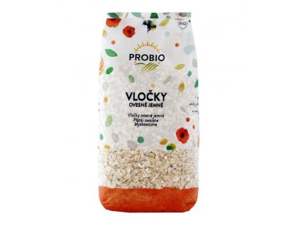 probio vlocky ovesne jemne 500g