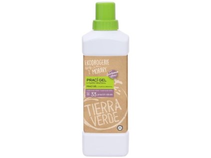 tierra verde praci gel s mydlici a vuni kvetu lahev 1 l