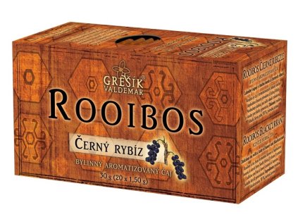 Gresik caj porcovany Rooibos cerny rybiz