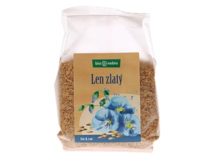 Bionebio lnene seminko zlate 300g