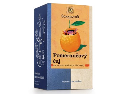 Sonnentor caje porcovane Pomerancovy caj