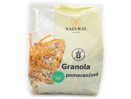 Natural Jihlava granola pomerancova
