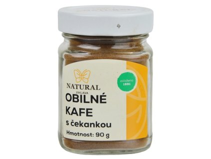 Natural Jihlava kafe obilne s cekankou 90g