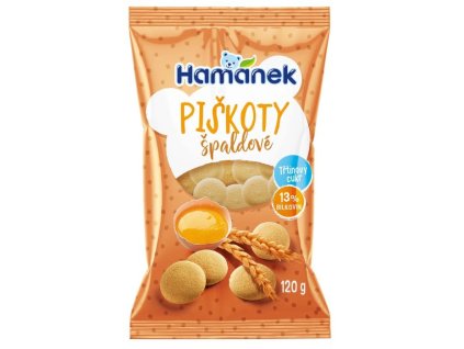 hamanek piskoty spaldove 120 g