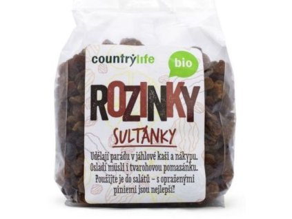 country life rozinky sultanky 500 g
