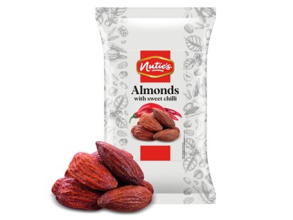 Nuties mandle prazene sweet chilli 500g