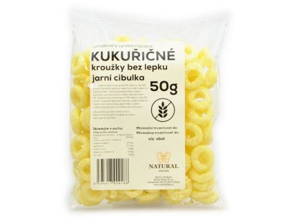 Natural Jihlava krouzky kukuricne jarni cibulka