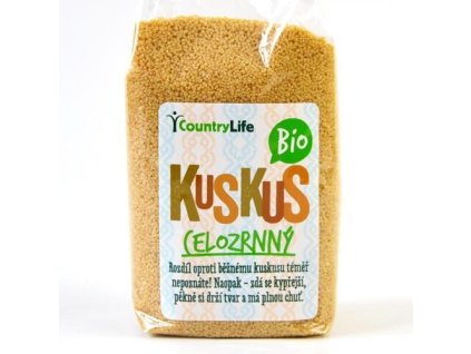 kuskus celozrnný bio