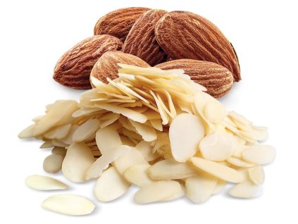 Nuties mandle blansirovane platky