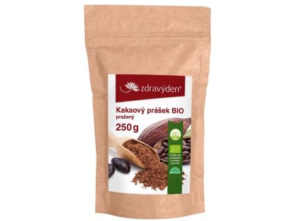 Zdravyden kakaovy prasek prazeny 250g