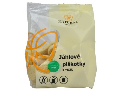 Natural Jihlava piskotky jahlove s yuzu