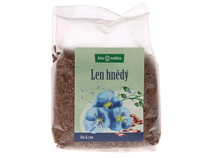 Bionebio lnene seminko hnede 300g