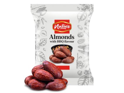 Nuties mandle prazene BBQ 100g