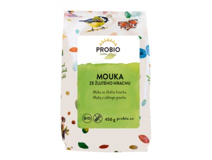 Mouka ze žlutého hrachu bezlepková BIO 450g, Probio