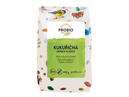 Mouka kukuřičná hladká BIO 450g, Probio