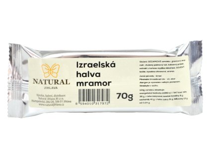 Natural Jihlava chalva mramor 70g