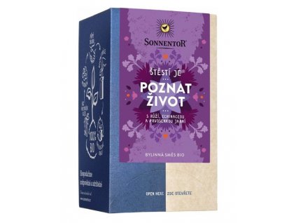 Sonnentor caje porcovane Stesti je Poznat zivot