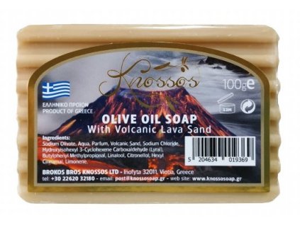 Knossos olivove mydlo vulkanicky pisek