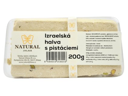 Natural Jihlava chalva pistacie 200g