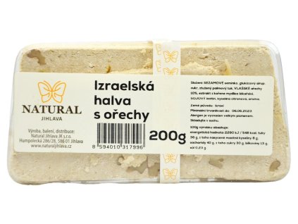 Natural Jihlava chalva orech 200g