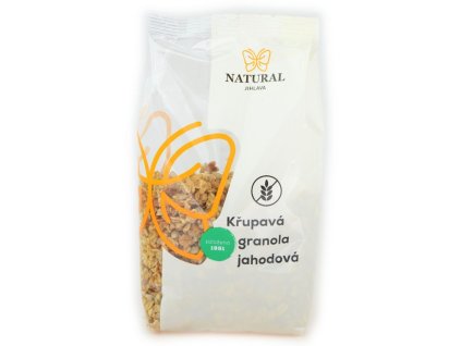 Natural Jihlava granola krupava jahodova