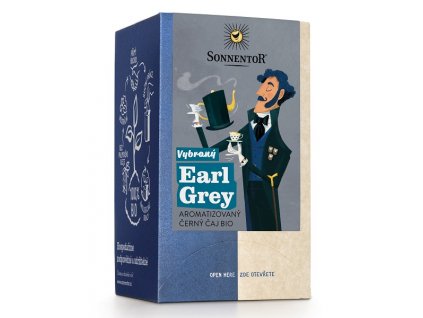 Sonnentor caje porcovane Vybrany Earl Grey