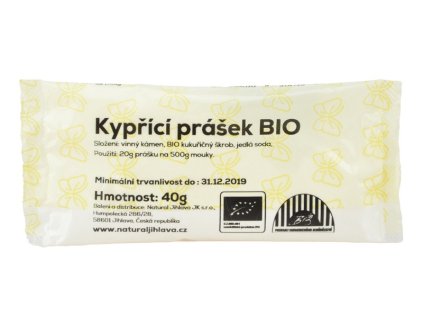 Natural Jihlava kyprici prasek bez fosfatu 40g