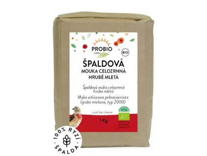 probio mouka spaldova hruba 1kg