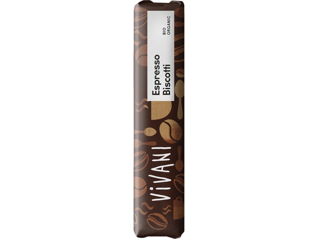 Čokoládová tyčinka s espresso náplňou VIVANI 40g