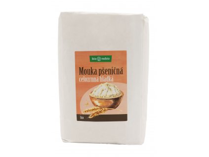 Pšeničná múka celozrnná hladká bio*nebio 1kg