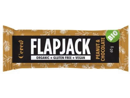 CEREA Bio Flap Jack oriešky a belgická čokoláda 60g