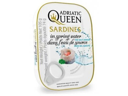 Sardinky v pramenitej vode 105 g