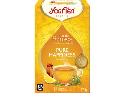 Bio Pre zmysly - Číre šťastie Yogi Tea 17 x 2,2 g