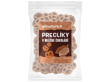4576 allnature pracliky v mliecnej cokolade 100 g