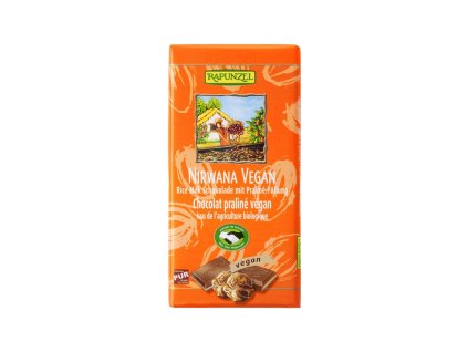 Bio Nirwana Vegan čokoláda s náplňou RAPUNZEL 100g