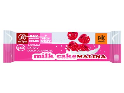 Tyčinka Milk Cake malina 30 g
